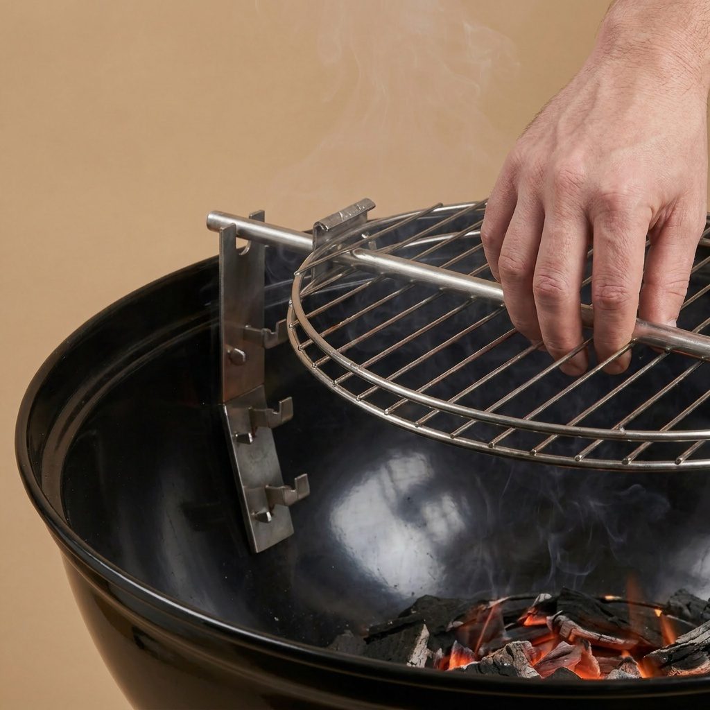 Réglage de la hauteur de la grille
